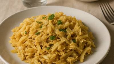 Bacalhau à Brás com Batata e Ovo