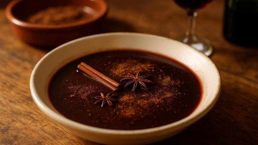 Sopa de Vinhos Aromática