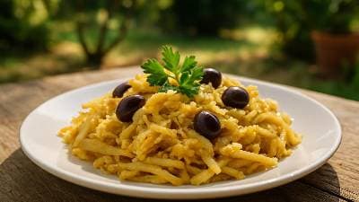 Bacalhau à Brás com Batata e Ovo