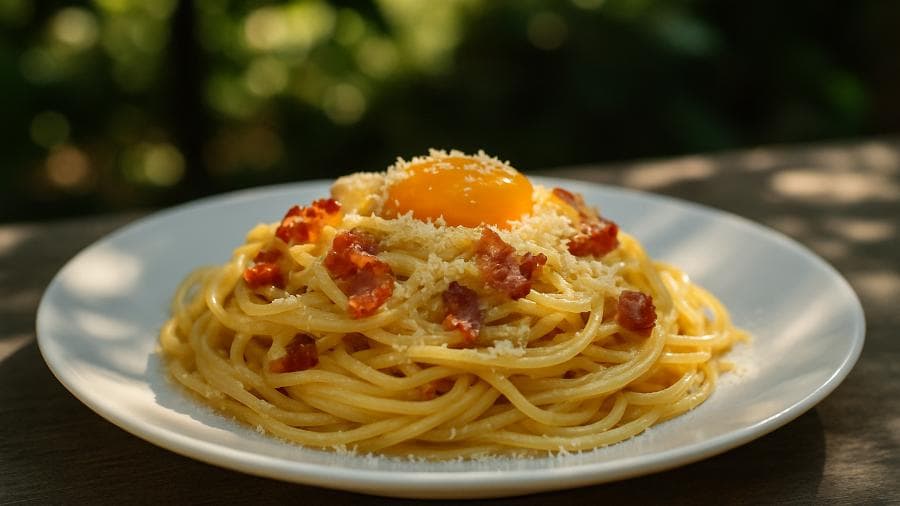Esparguete à Carbonara do João