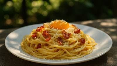 Esparguete à Carbonara do João