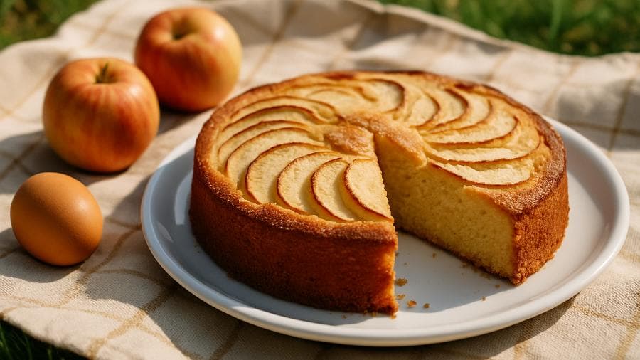 Bolo de maçã da Maria