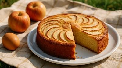 Bolo de maçã da Maria