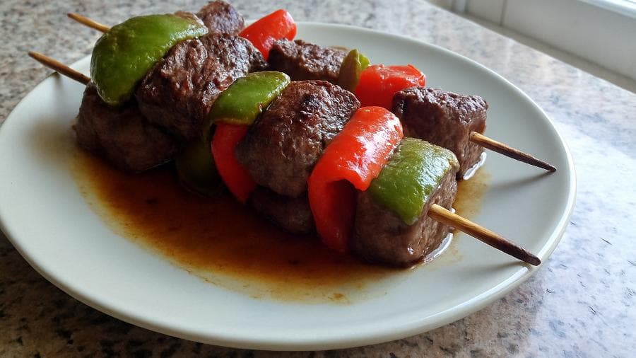 Espetadas de carne do António
