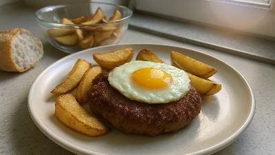 Polpetone de Carne à Portuguesa