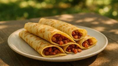 Crepes de bacon do Zé Luís