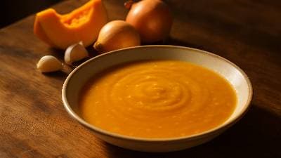 Sopa de abóbora da Dona Maria