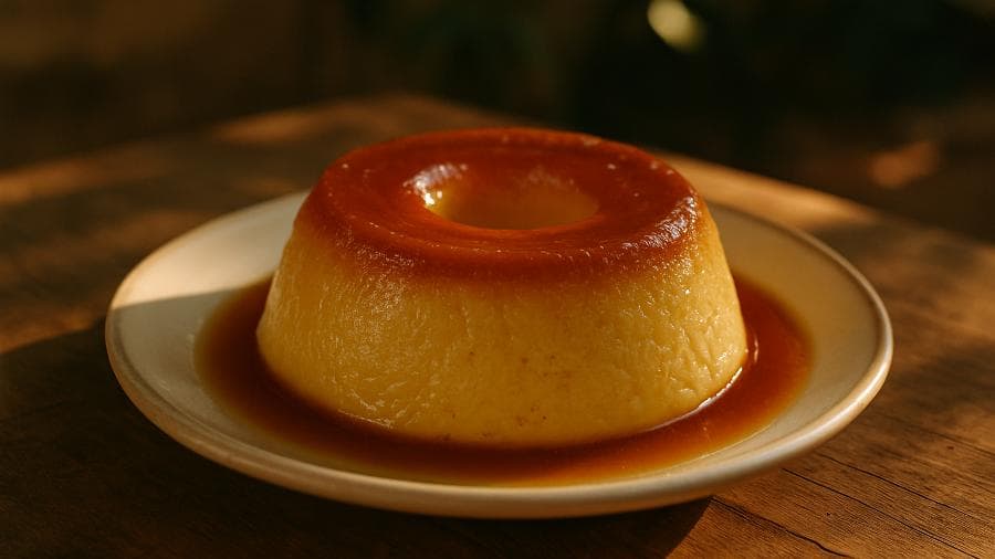 Pudim de ovos da Mãe Maria