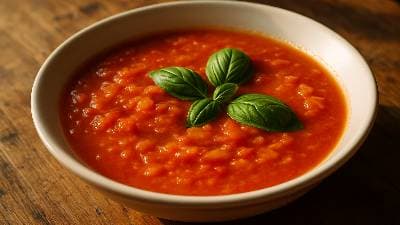Sopa de tomate da tia Maria