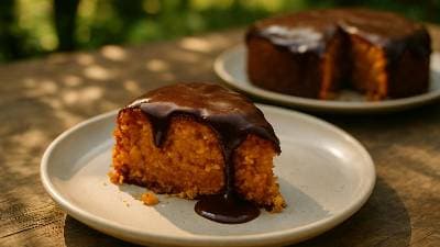 Bolo de cenoura da Maria