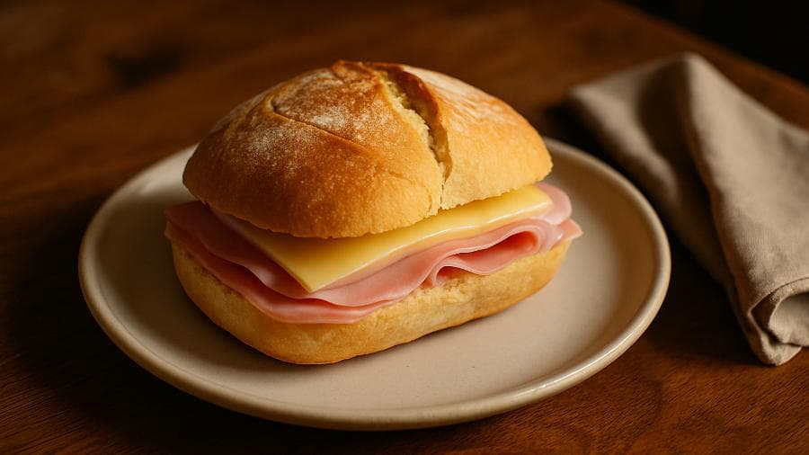 Sandwich de Carne e Queijo
